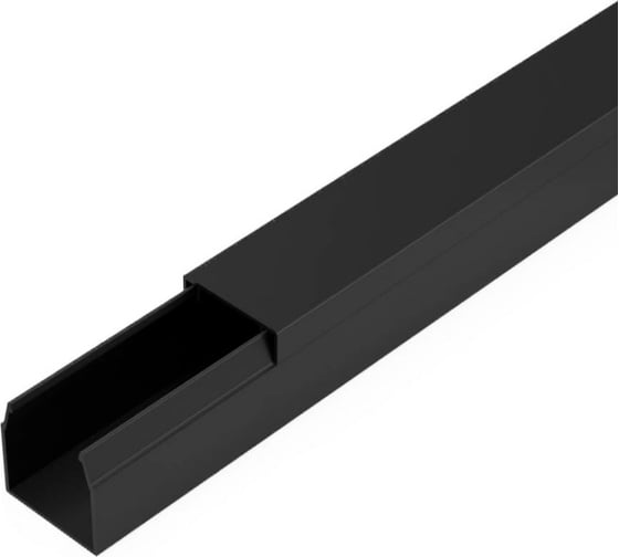 Изображение товара Кабель-канал Урал ПАК черный, 16х16, 2м КК-8016016-140