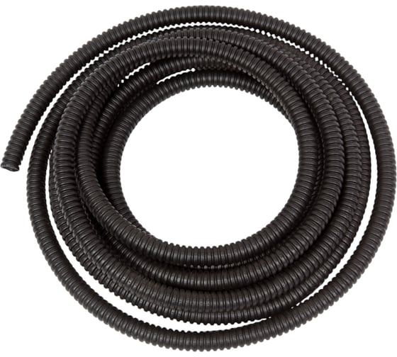 Изображение товара Гофротруба Урал ПАК легкая, ПНД, 16 мм, 5 м, черная ГФ-1000016-005