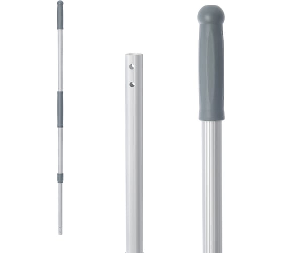 Изображение товара Алюминиевая телескопическая защелкивающаяся рукоятка HQ Profiline 100-180 см 73550