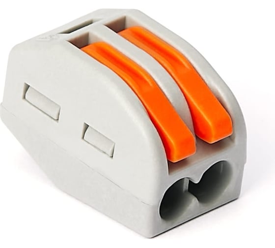 Изображение товара Двухпроводная клемма Gigant 50 шт/уп 0,08-2,5(4)мм² GCT-222-412-50