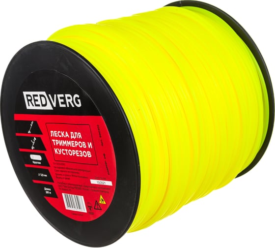 Изображение товара Леска для триммера 3,0 мм, 281 м, круглая REDVERG 6622443