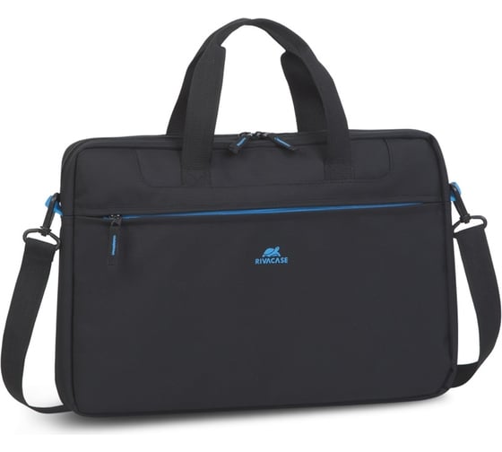 Изображение товара Сумка для ноутбука 15.6" и документов RIVACASE Laptop bag black 8037