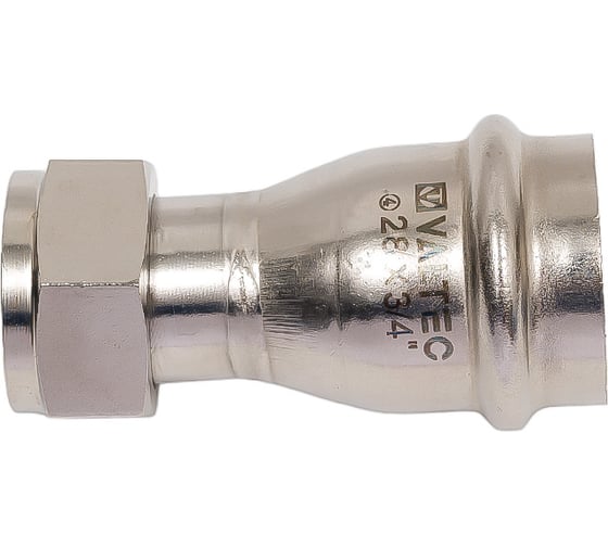 Изображение товара Соединитель с накидной гайкой VALTEC нержавеющая сталь 28х3/4 VTi.908.I.002805