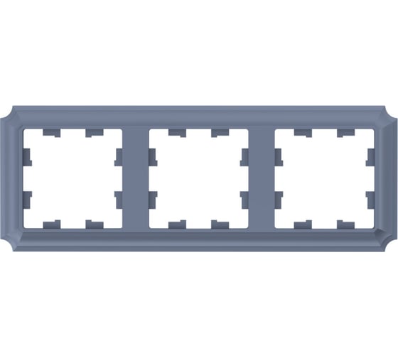 Изображение товара 3-постовая рамка Systeme Electric Atlasdesign antique, универсальная, грифель ATN100703