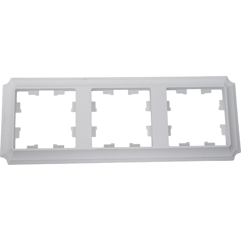 Изображение товара 3-постовая рамка Systeme Electric Atlasdesign antique лотос ATN101303