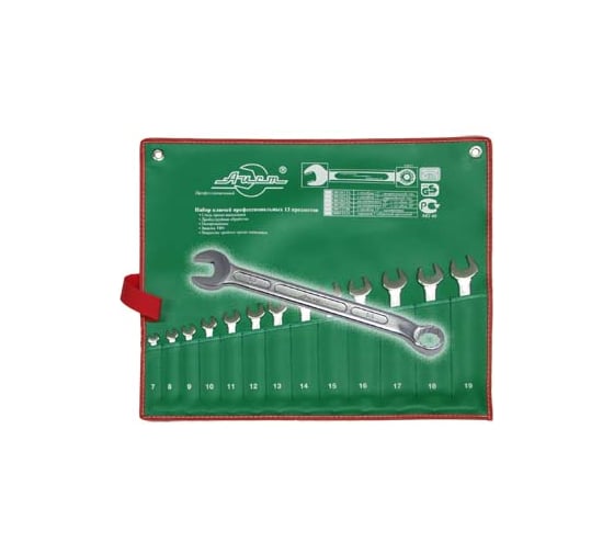 Изображение товара Набор ключей комбинированных 13 предметов AIST 0010813A 00-00006418
