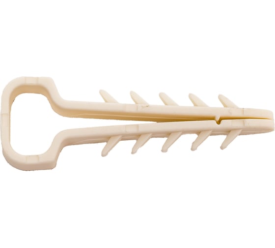 Изображение товара Дюбель-хомут OXION 5-10 мм белый прямоугол. (100 шт./упак) OX-ADR5-10WH