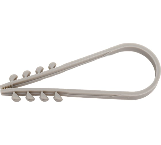 Изображение товара Дюбель-хомут OXION 19-25 мм серый (100 шт./упак) OX-AD19-25GR