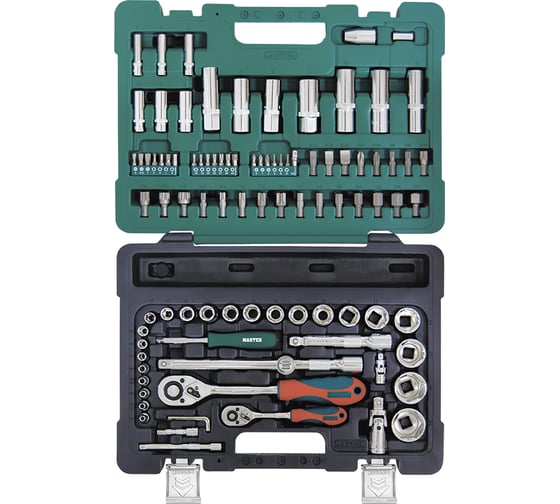 Изображение товара Автомобильный набор инструмента 94 предмета + 2 дополнительных AIST 408196-M 00-00017972