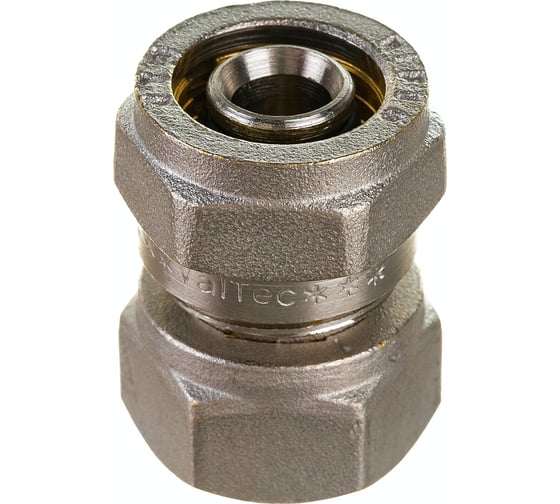 Изображение товара Обжимной соединитель с накидной гайкой VALTEC 16х1/2 VTm.322.N.001604