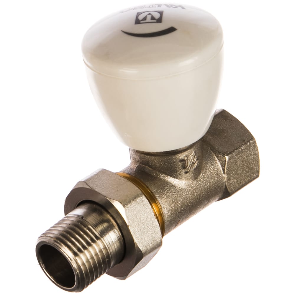 Прямой ручной клапан Valtec вентиль регулирующий для радиатора прямой euros 3 4