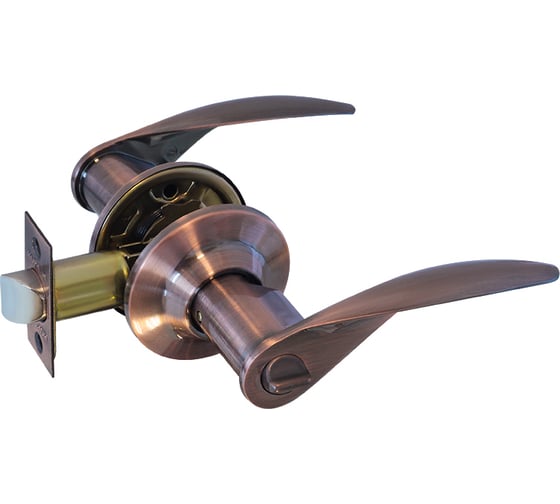 Изображение товара Межкомнатная защелка НОРА-М NEW ст.медь ТТ12-03 фикс. 15819