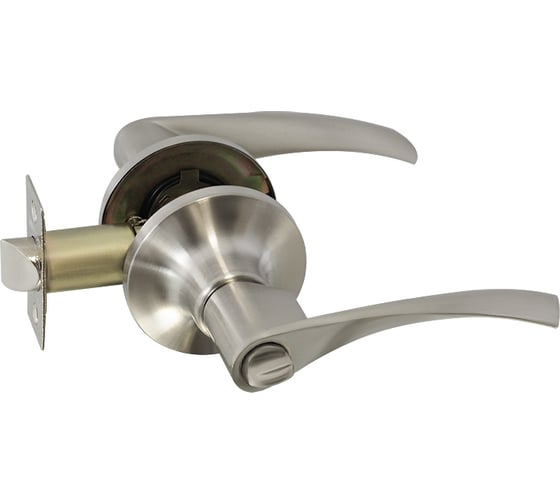 Изображение товара Межкомнатная защелка НОРА-М NEW мат. никель ЗВ2-03 фикс. 15649