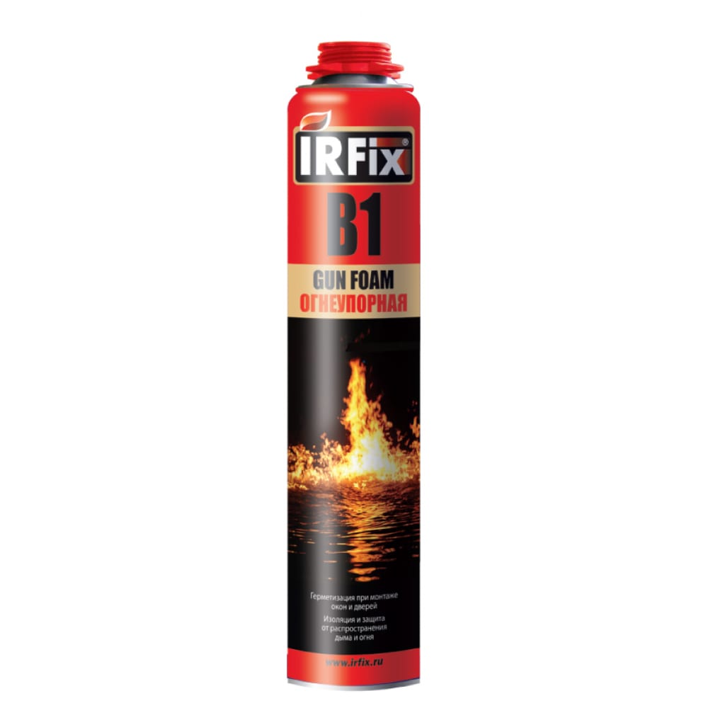 Профессиональная огнеупорная монтажная пена IRFIX