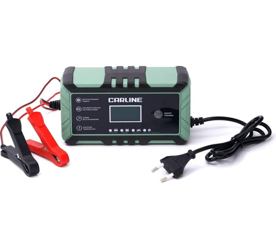 Изображение товара Зарядное устройство CARLINE импульсное автоматическое для свинцово-кислотных аккумуляторов CA-8A