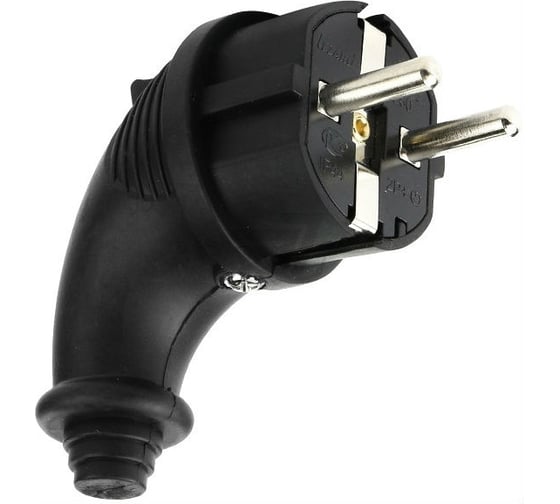 Изображение товара Угловая вилка Lezard 2Р+РЕ 1х16А 220-240V 106-0400-0108/108