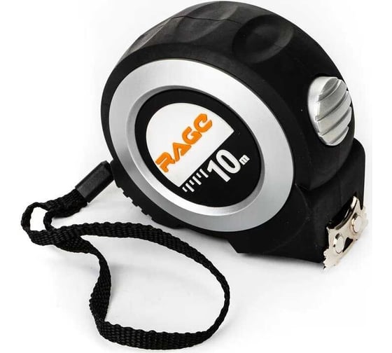 Изображение товара Измерительная рулетка RAGE by VIRA 10 м х 25 мм с магнитным зацепом и автостопом 100050