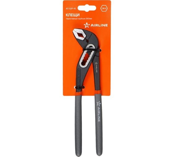 Изображение товара Переставные клещи Airline 10" 250мм трубные AT-GJP-10