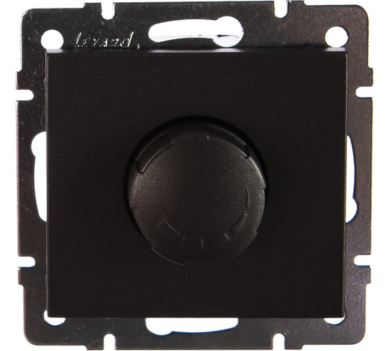 Изображение товара Диммер LEZARD RAIN 500 Вт с фильтром цв. черный графит матовый 703-4188-116