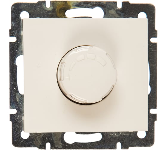 Изображение товара Диммер LEZARD RAIN 500Вт с фильтром и предохранителем белый 703-0288-117