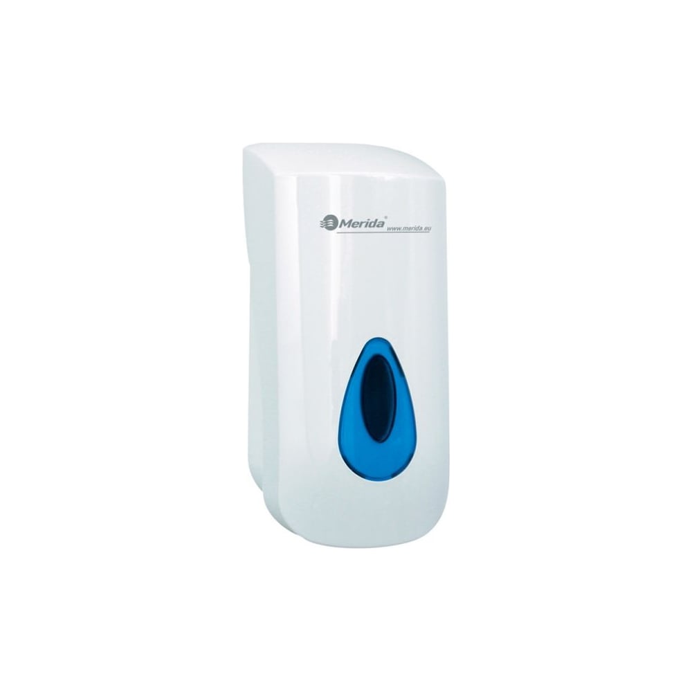 фото Дозатор жидкого мыла merida top mini abs-пластик, 0.4 л. синяя капля dtn102