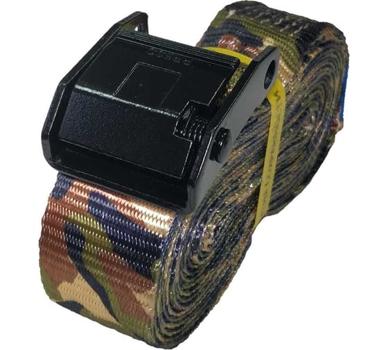 Изображение товара Стяжной ремень UVE с пружинным замком, кольцевой, 700 daN, 5 метров, 38мм, камуфляж RS-38-700-5-cam