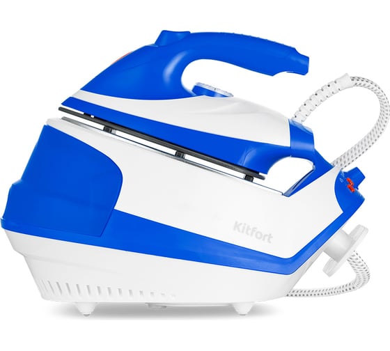 Изображение товара Паровая станция Kitfort бело-синий КТ-9135-3