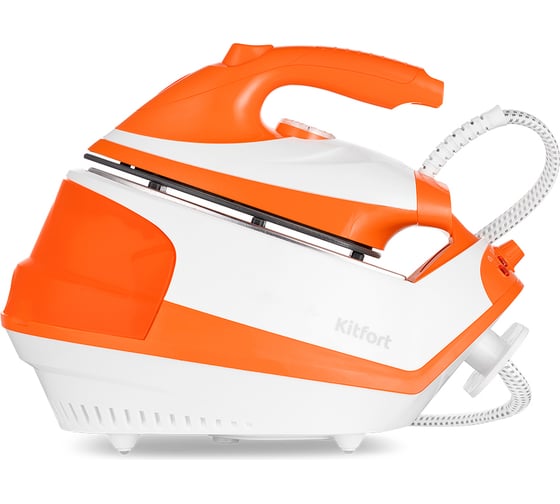 Изображение товара Паровая станция Kitfort бело-оранжевый КТ-9135-2