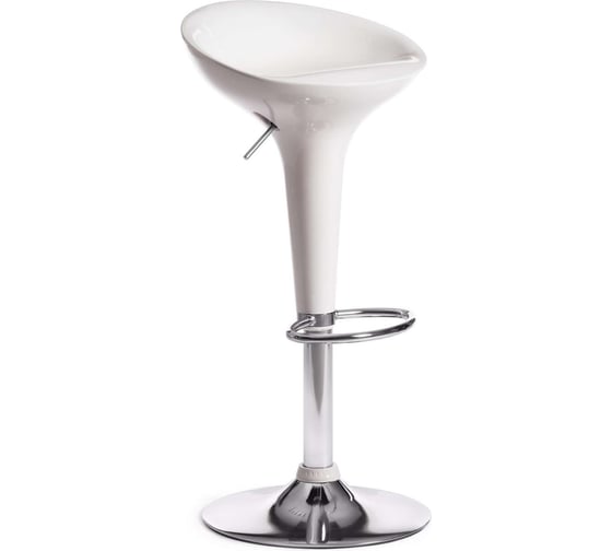 Изображение товара Барный стул Tetchair Nail (mod. ky801), металл/пластик, 42x44x67-88 см, белый/хром 19771