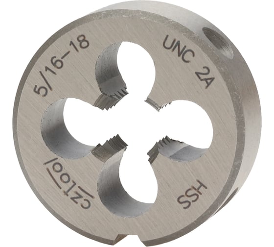 Изображение товара Плашка Bucovice Tools UNC 5/16" -18 HSS 25x9мм 245516BT