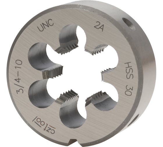 Изображение товара Плашка Bucovice Tools UNC 3/4" -10 HSS 45x18мм 245340BT