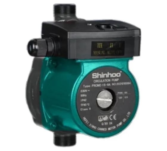 Изображение товара Малый насос для квартир и частных домов SHINHOO PROMO 15-12A 71411002
