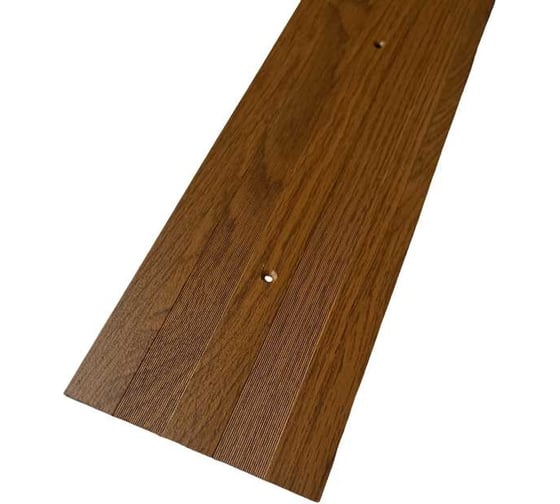 Изображение товара Порог ПЛАСТАЛ а10 кд 90 дуб темный с/о, упаковка с держателем 1500