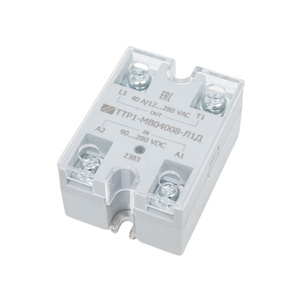 Изображение товара Реле ЗАО Протон-Импульс ТТР1-МВ04008-Л1Д 40А 240В винтовое монтаж