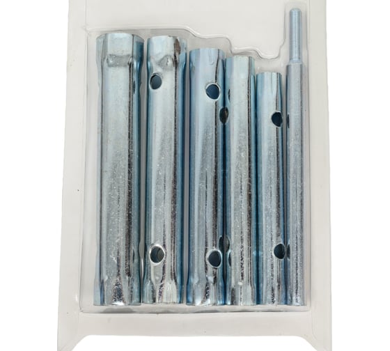 Изображение товара Набор торцовых трубок с воротком Beril 8-17 мм, 6 шт. 111206 13130