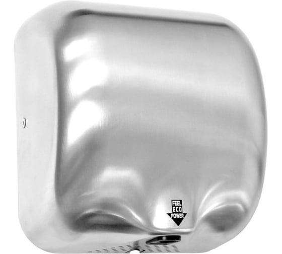 Изображение товара Сушилка для рук "Турбо джет" Merida металлическая, полированная, 1200 Вт EIP102