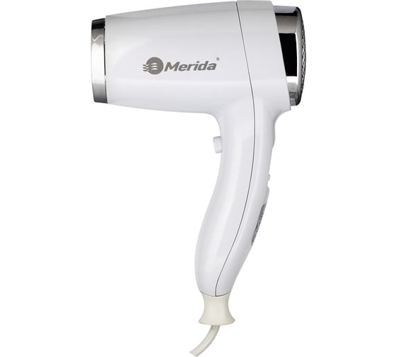 Изображение товара Фен Merida пластиковый, настенный, белый, 1200 Вт EJB404