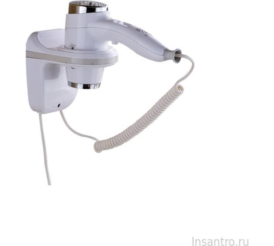 Изображение товара Фен Merida пластиковый, настенный, белый, 1200 Вт EJB404