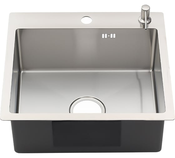 Изображение товара Мойка MELANA R5045H ProfLine 3,0/200 сатин врезная + дозатор MLN-R5045H+дозатор