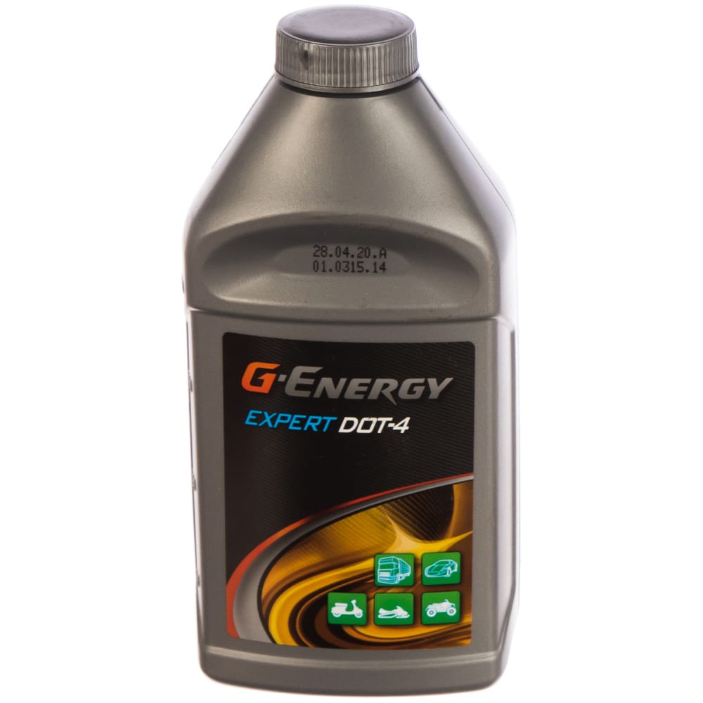 фото Тормозная жидкость g-energy expert dot4, 0,455 кг 2451500002