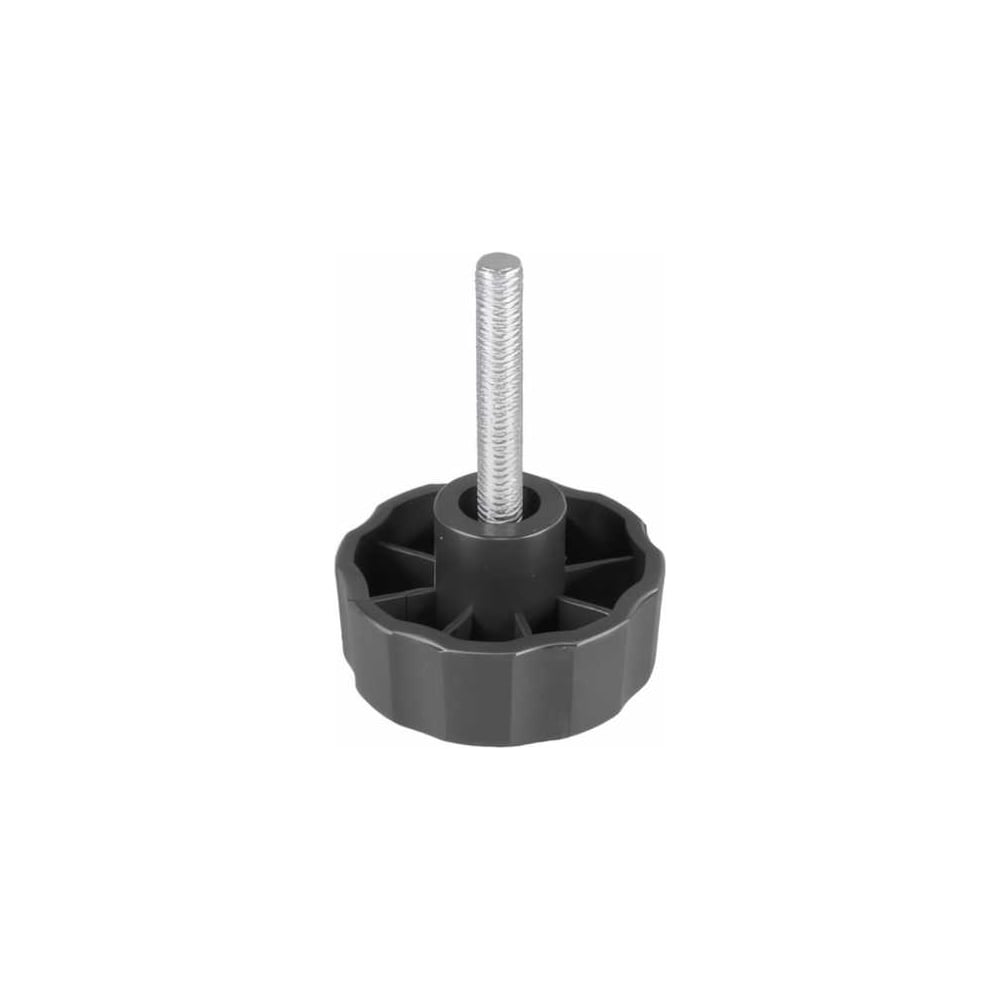 Изображение товара Ручка-барашек с резьбовым штифтом Tech-Krep/Zitar D50 М6x50 черная