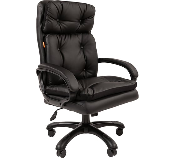 Изображение товара Офисное кресло CHAIRMAN 442 экопремиум черный (черный пластик) 00-07127984