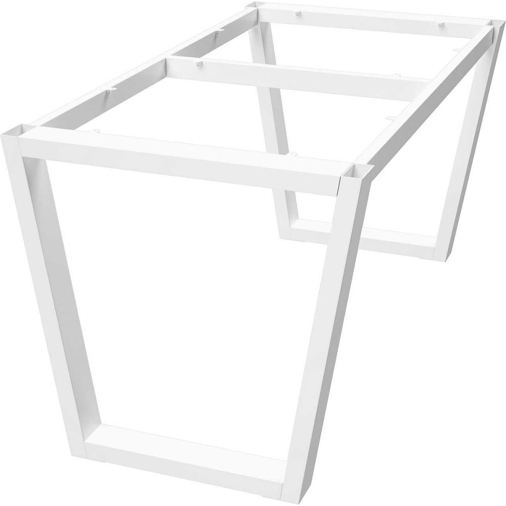 Изображение товара Подстолье для стола Граф Держалкин V-образные ножки белый металлический высокая грузоподъемность ст