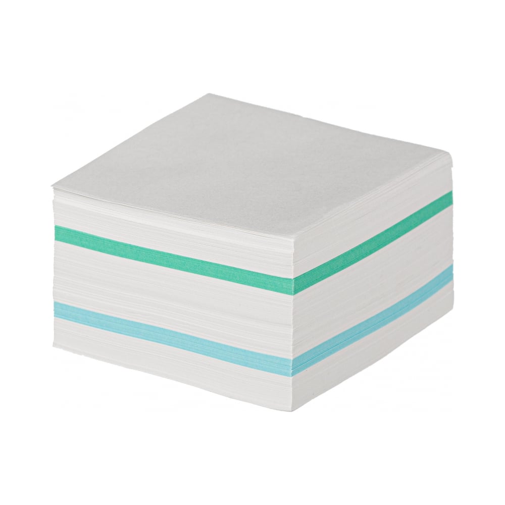 Блок для записей Attache блок бумаги для записей 9х9х9 ная пастель 80г м2 в пластиковом прозрачном боксе