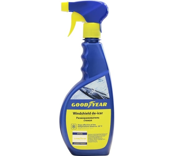 Изображение товара Размораживатель стекол Goodyear 500 мл GY000603