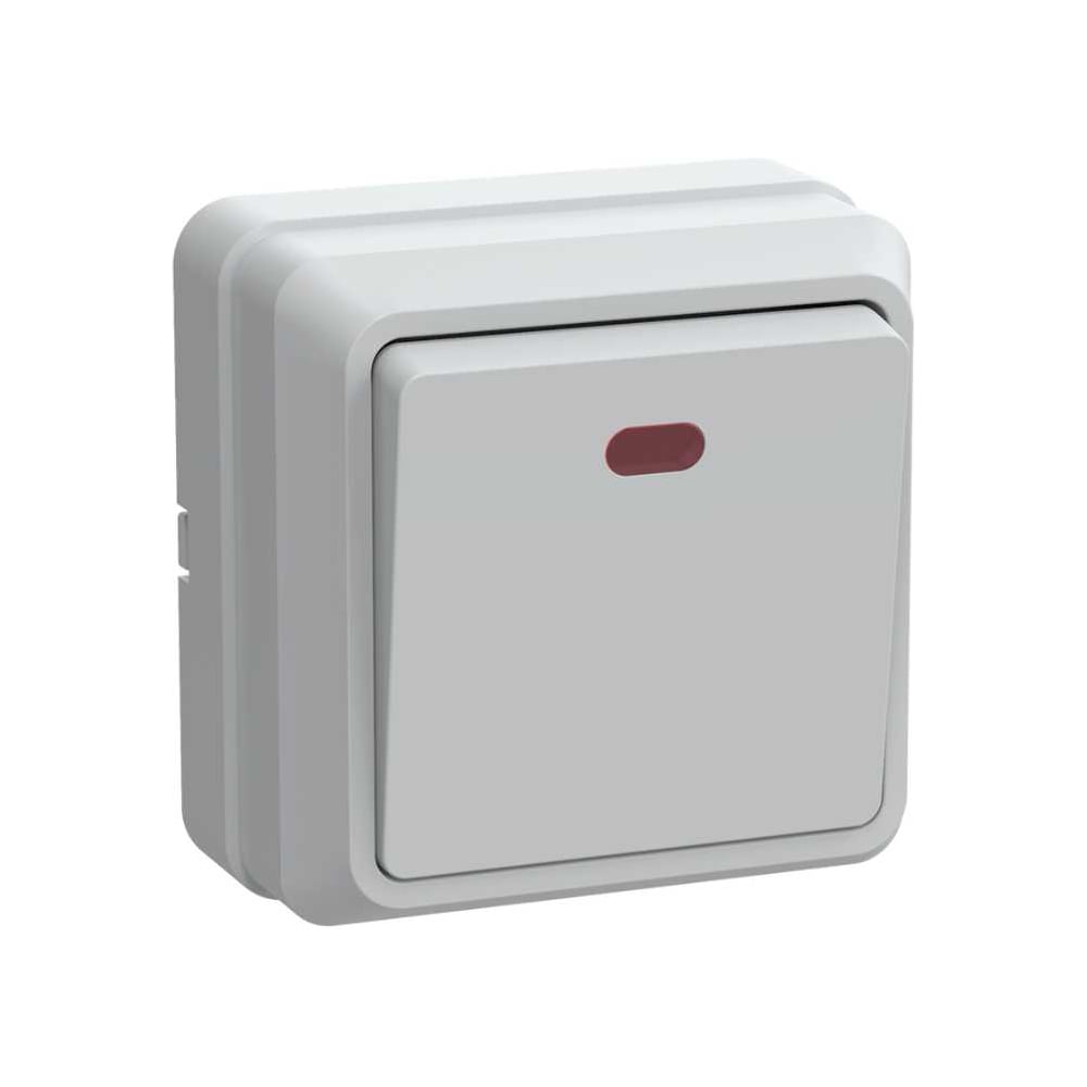 Одноклавишный выключатель GENERICA ОКТАВА EVO11-K01-10-DC