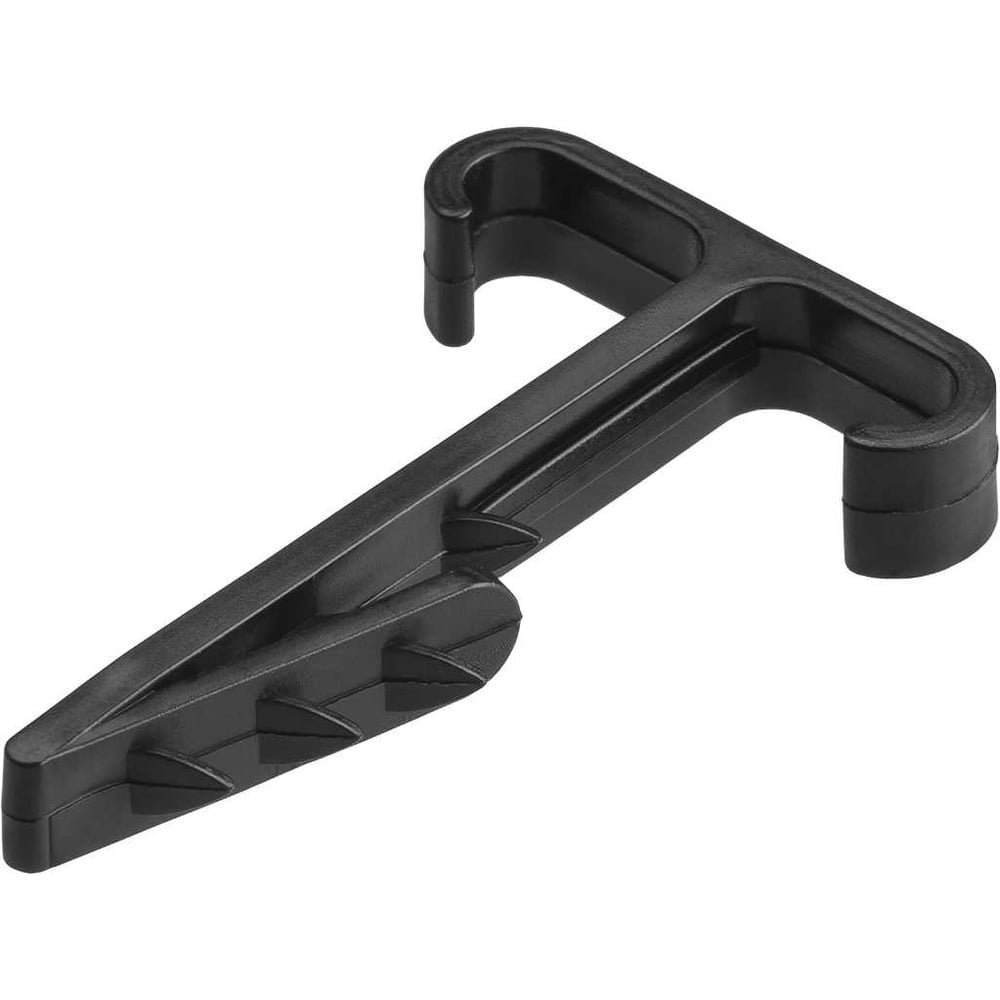 Изображение товара Дюбель-хомут для плоского кабеля TDM ELECTRIC Т-образный 2-12 мм, черный, 100 шт.