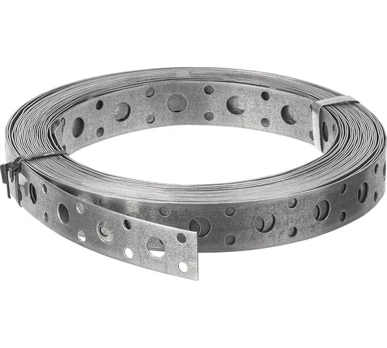 Изображение товара Перфорированная монтажная лента TDM ELECTRIC прямая, 20x0,7 мм, 10 м SQ2907-0704