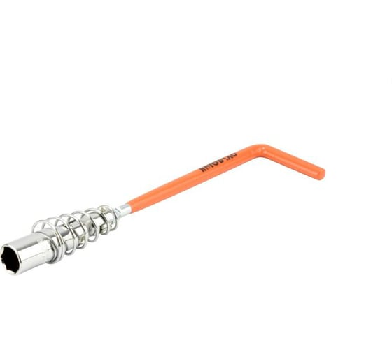 Изображение товара Свечной карданный ключ 16 250мм, пружина АвтоDело 34152 10661