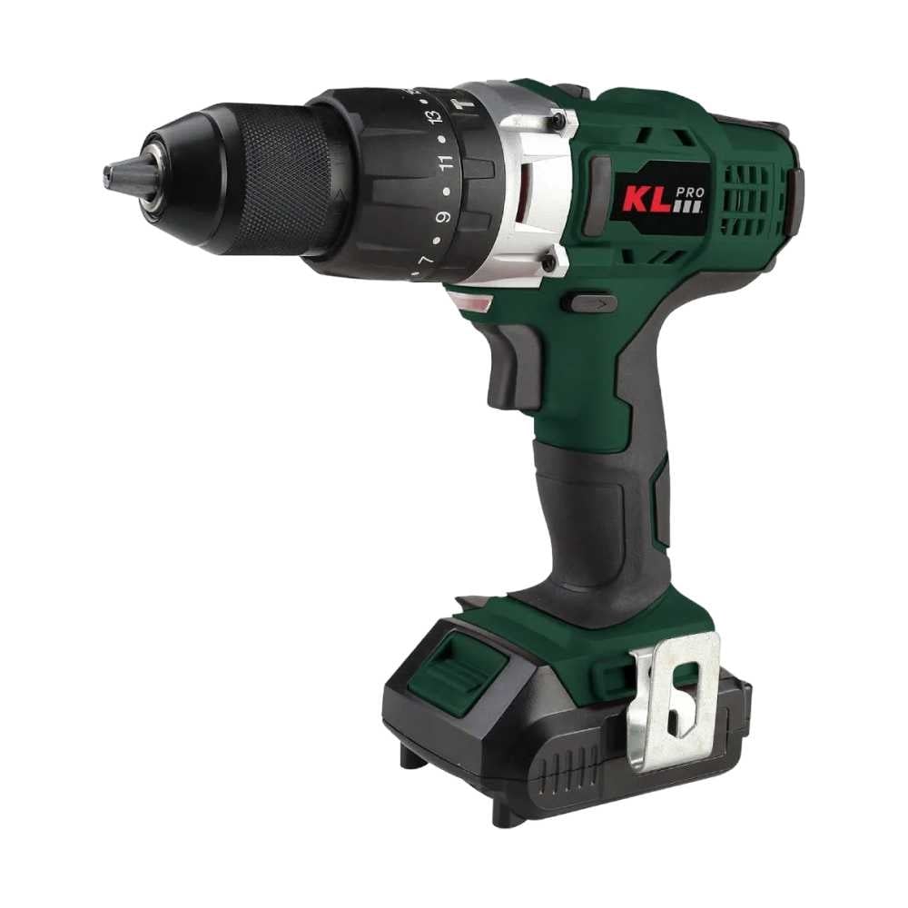 Изображение товара Ударная дрель-шуруповерт KLPRO 18 В/2.0 Ач 11981 KLDM18-20